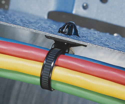 Opaska mocująca z mocowaniem kotwicowym i uszczelką