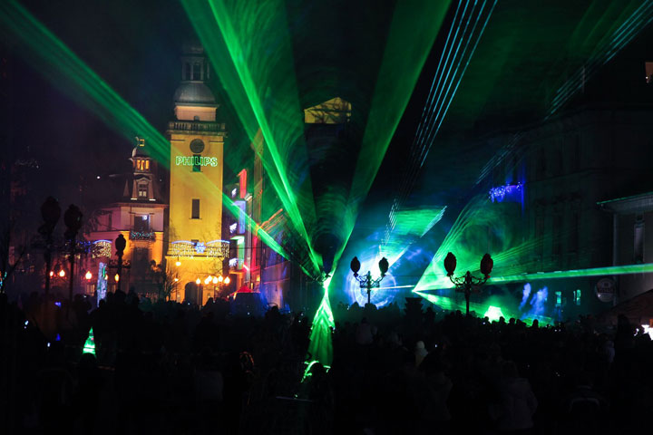 Jelenia Góra podczas III Karkonoskiego Festiwalu Światła philips-karkonoski-festiwal-światła