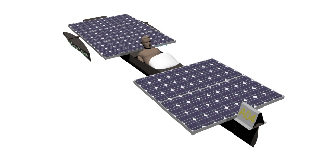 Łódka słoneczna Fiten Solar Team Łódka słoneczna Fiten Solar Team