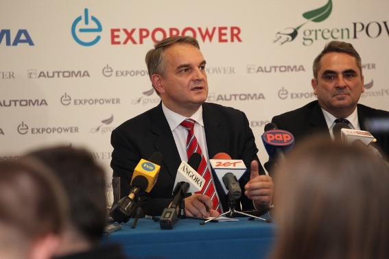 Wicepremier Waldemar Pawlak na ExpoPower 2010