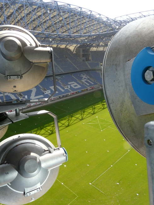 Oświetlenie stadionu Lecha Poznań