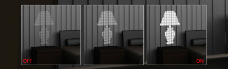 Pionowa lampa solarna