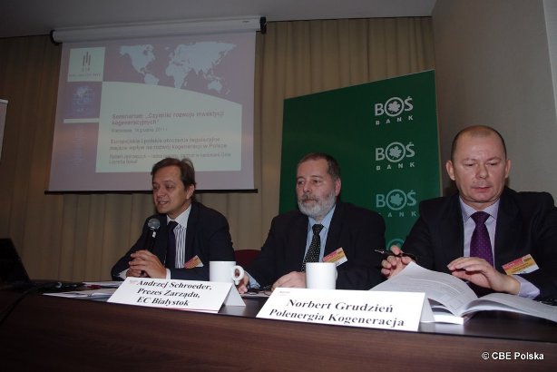 Prelegenci seminarium Czynniki rozwoju inwestycji kogeneracyjnych