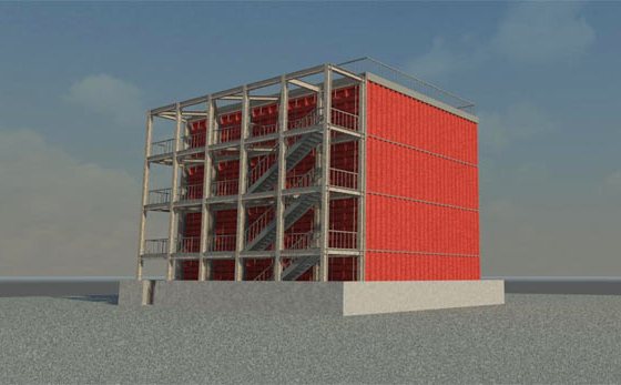 tak miałaby wyglądać stacja magazynująca energię oparta na nowych akumulatorach cynkowo-powietrznych