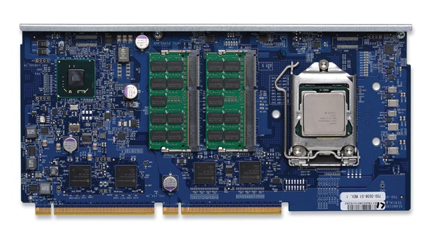 Mini płyta główna opracowana przez SeaMicro pozwala zaoszczędzić miejsce i energię. Mini płyta główna opracowana przez SeaMicro pozwala zaoszczędzić miejsce i energię.