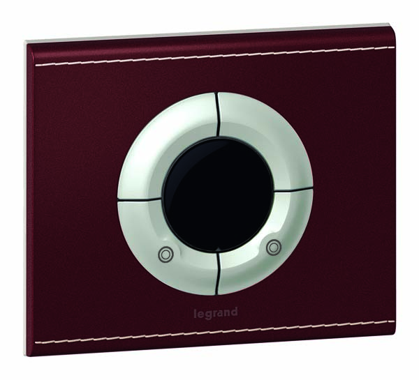 Łącznik podwójny 2 x 1000 W MyHome Legrand – Celiane Skóra Bordo Łącznik podwójny 2 x 1000 W MyHome Legrand – Celiane Skóra Bordo