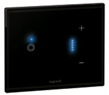 Ściemniacz 300 W MyHome Legrand – Szkło Grafitowe Rys. 5 Ściemniacz 300 W MyHome Legrand – Szkło Grafitowe