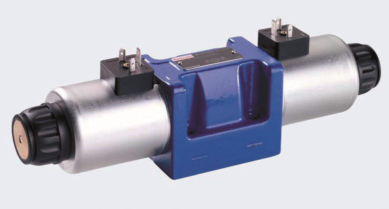 Rozdzielacz suwakowy 4/3, 4/2 i 3/2, sterowany bezpośrednio, z elektromagnesami na prąd stały przełączającymi w oleju rozdzielacze suwakowe Bosch Rexroth