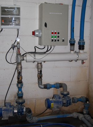 Cześć układu hydraulicznego