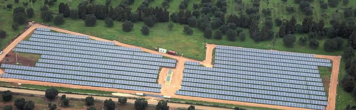 Centralny monitoring i sterowanie grupą elektrowni słonecznych