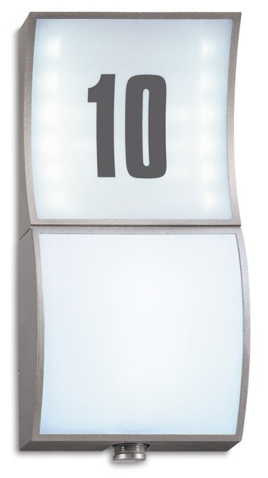 Lampa STEINEL L 675 została wyposażona w wysoce wydajny mikroczujnik ruchu. Możliwość zmiennego podłączenia czujnika powoduje, że lampę można bez problemu zamontować w pionie lub w poziomie.