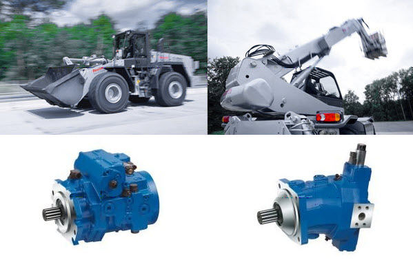 Więcej mocy pomimo zredukowanej siły silnika spalinowego – nowe jednostki wielotłokowe o wysokim ciśnieniu pracy A4VG serii 40 i A6VM serii 71