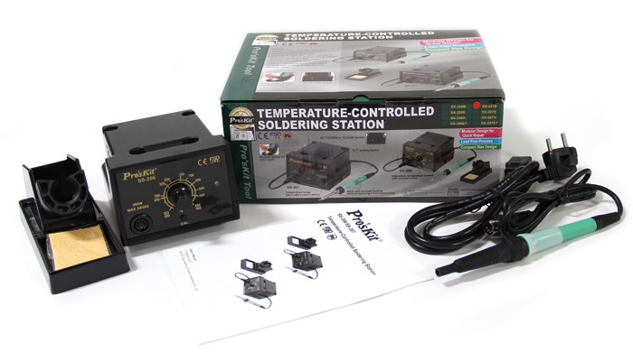 Stacja lutownicza Proskit SS-206B - zestaw Stacja lutownicza Proskit SS-206B - zestaw