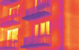 Wychłodzona płyta balkonu przy spadku temperatury (dom nieocieplony) Wychłodzona płyta balkonu przy spadku temperatury (dom nieocieplony)