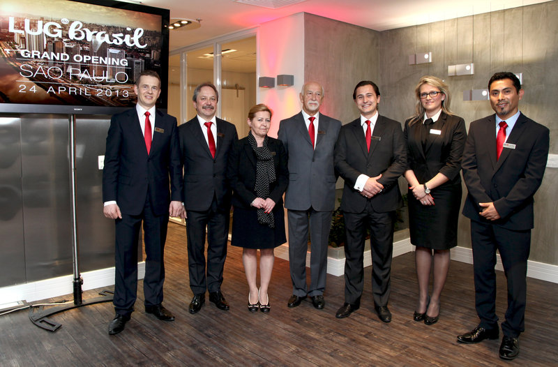 Uroczyste otwarcie nowego Showroomu Showroom LUG do Brazil Uroczyste otwarcie nowego Showroomu Showroom LUG do Brazil