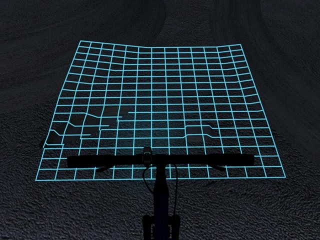 Projektor LED Lumigrids dla rowerzystów Projektor LED Lumigrids dla rowerzystów