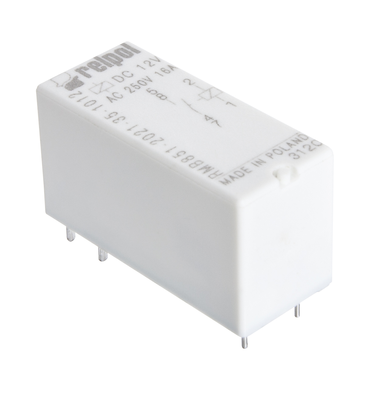 Miniaturowy przekaźnik bistabilny przekaźniki Relpol RMB851 Miniaturowy przekaźnik bistabilny przekaźniki Relpol RMB851