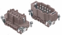 10-pinowe wkłady dla złącz 180ºC 10-pinowe wkłady dla złącz 180ºC