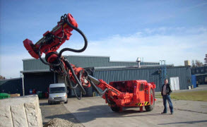 Rys. 3. Wysięgnik wozu wierącego