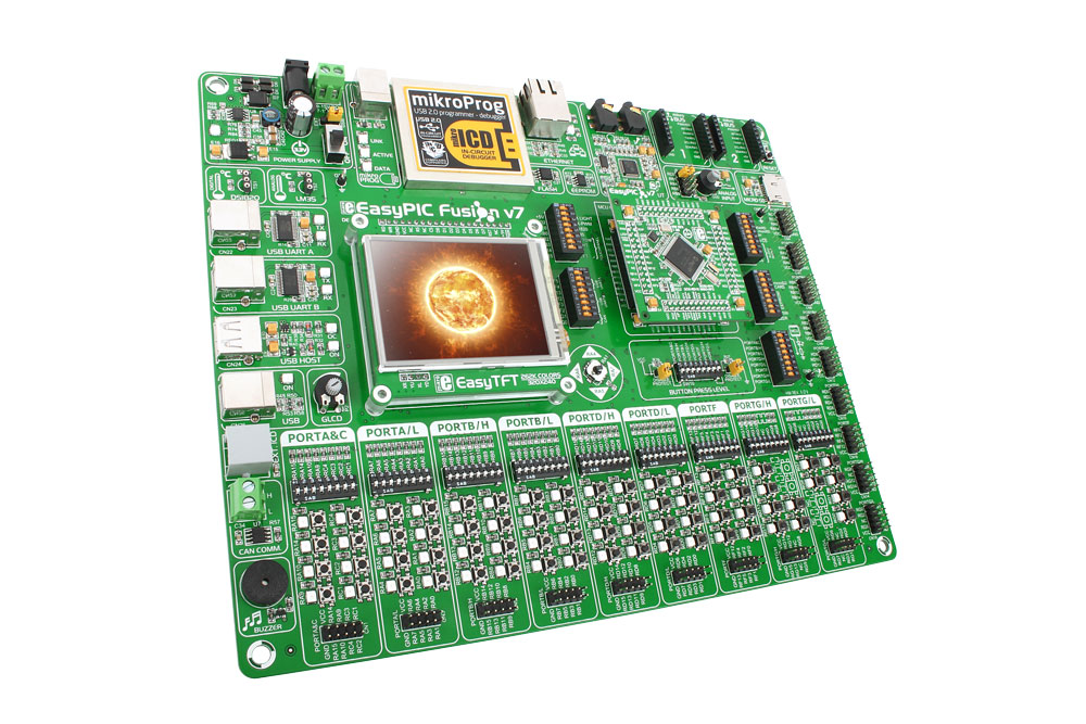 MikroElektronika EasyPic Fusion v7 MikroElektronika EasyPic Fusion v7