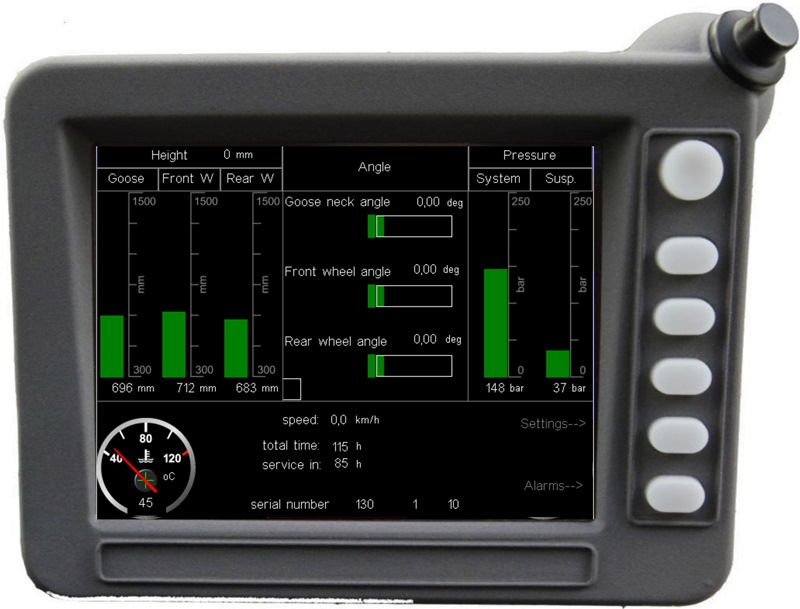 Elementy systemu sterownia – wyświetlacz Di3 z wizualizacją procesu Elementy systemu sterownia – wyświetlacz Di3 z wizualizacją procesu