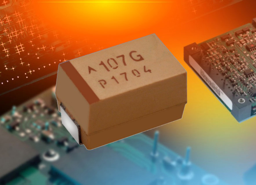 AVX wprowadził pierwsze polimerowe kondensatory tantalowe SMD do zastosowań o wysokich napięciach roboczych do 75V