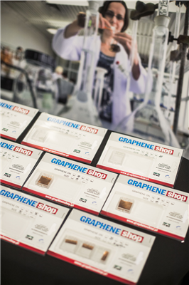 Start internetowego kanału sprzedaży grafenu w formule sklepu internetowego grapheneshop.pl stał się możliwy po osiągnięciu przez Nano Carbon zdolności wytwarzania grafenu w zestandaryzowanym procesie i jego seryjnej produkcji na podłożach z miedzi i węglika krzemu.