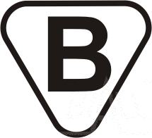 Rys. 2. Znak B Rys. 2. Znak B