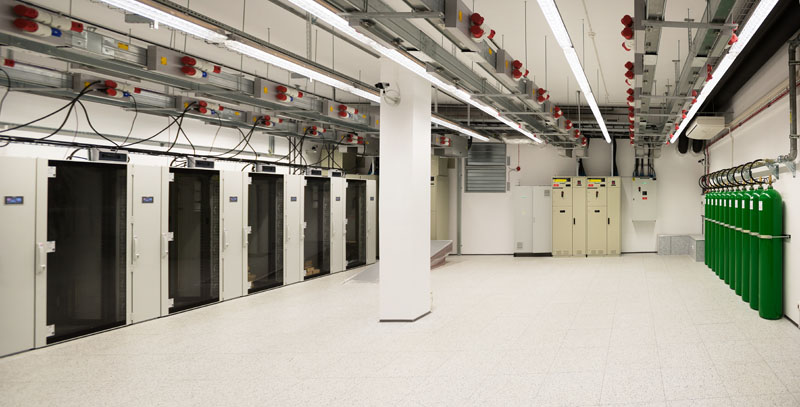 Główna serwerownia Centrum Informatycznego Świerk 