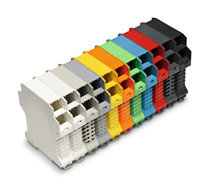 Fot. 3: Prosta zmiana koloru obudowy pozwala odróżnić produkt na rynku. Fot. 3: Prosta zmiana koloru obudowy pozwala odróżnić produkt na rynku.