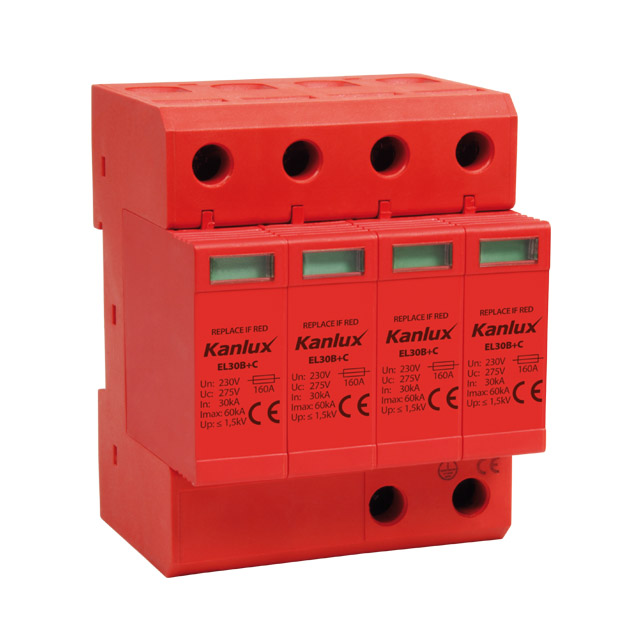 Ogranicznik przepięć EL30B+C/4P 