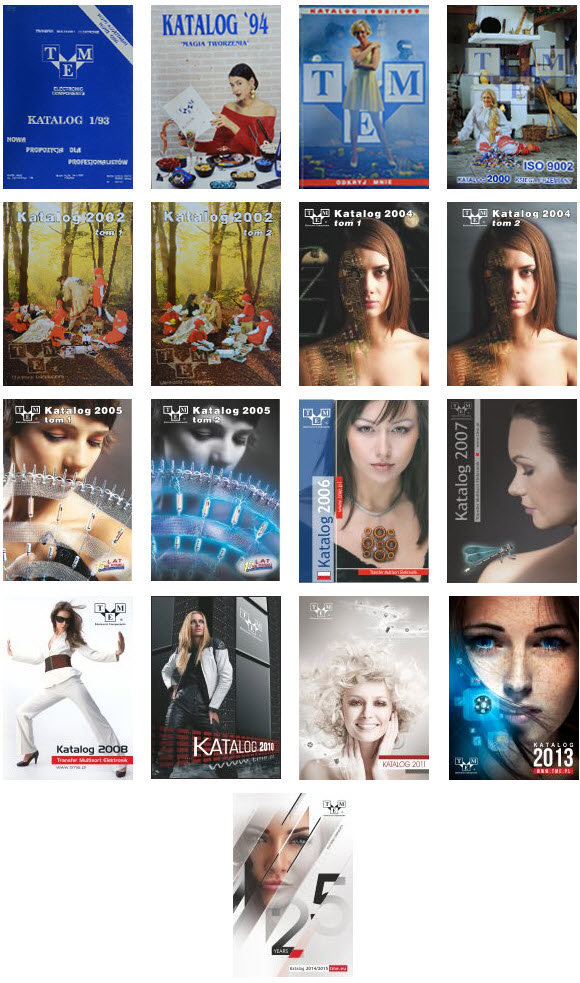 jak zmieniały się okładki dużych katalogów na przestrzeni lat jak zmieniały się okładki dużych katalogów na przestrzeni lat