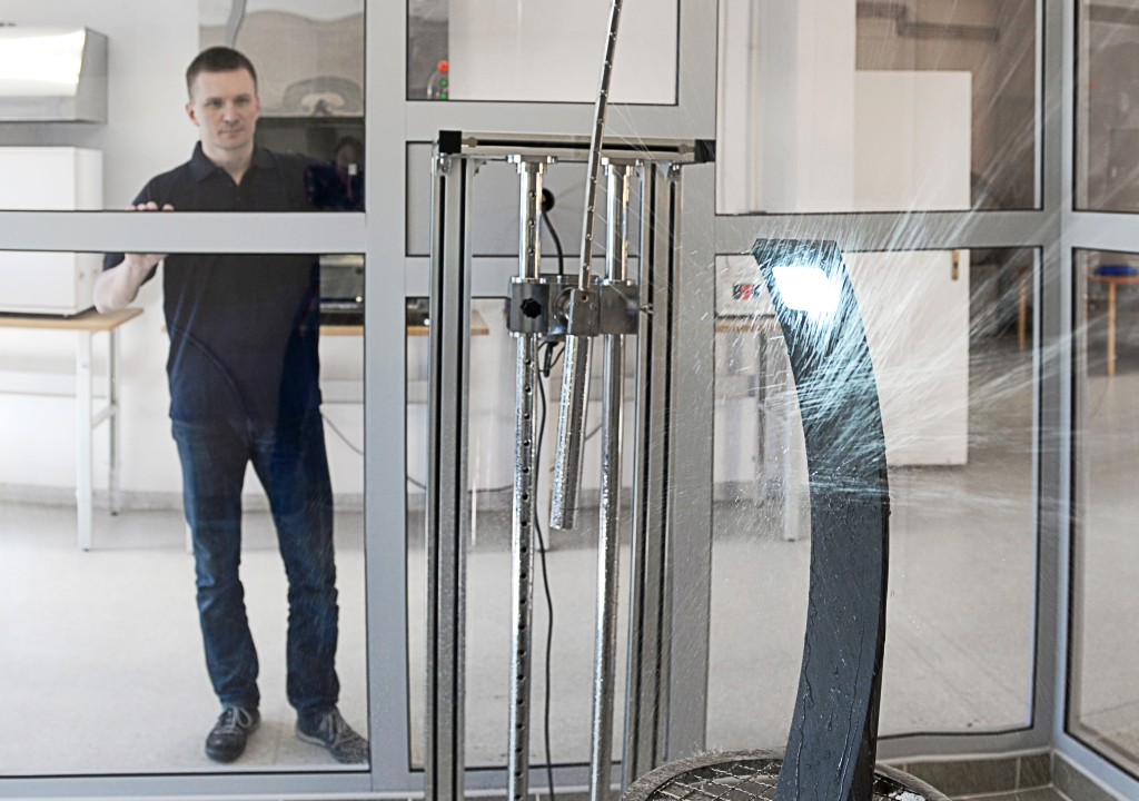 zdjęcie z testu IP – deszczownica