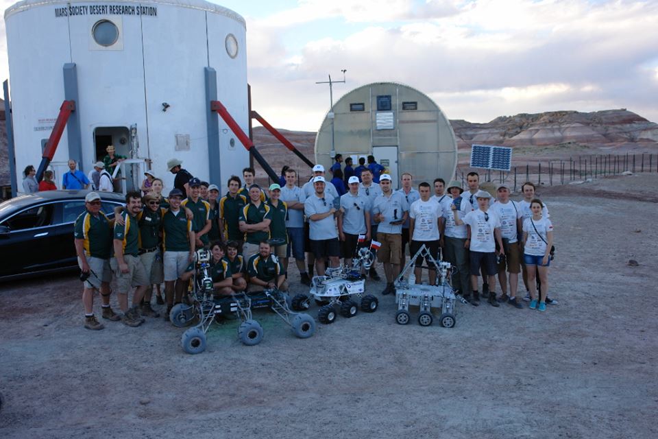 Marsjański łazik studentów z Białegostoku znów najlepszy na świecie Marsjański łazik studentów z Białegostoku znów najlepszy na świecie