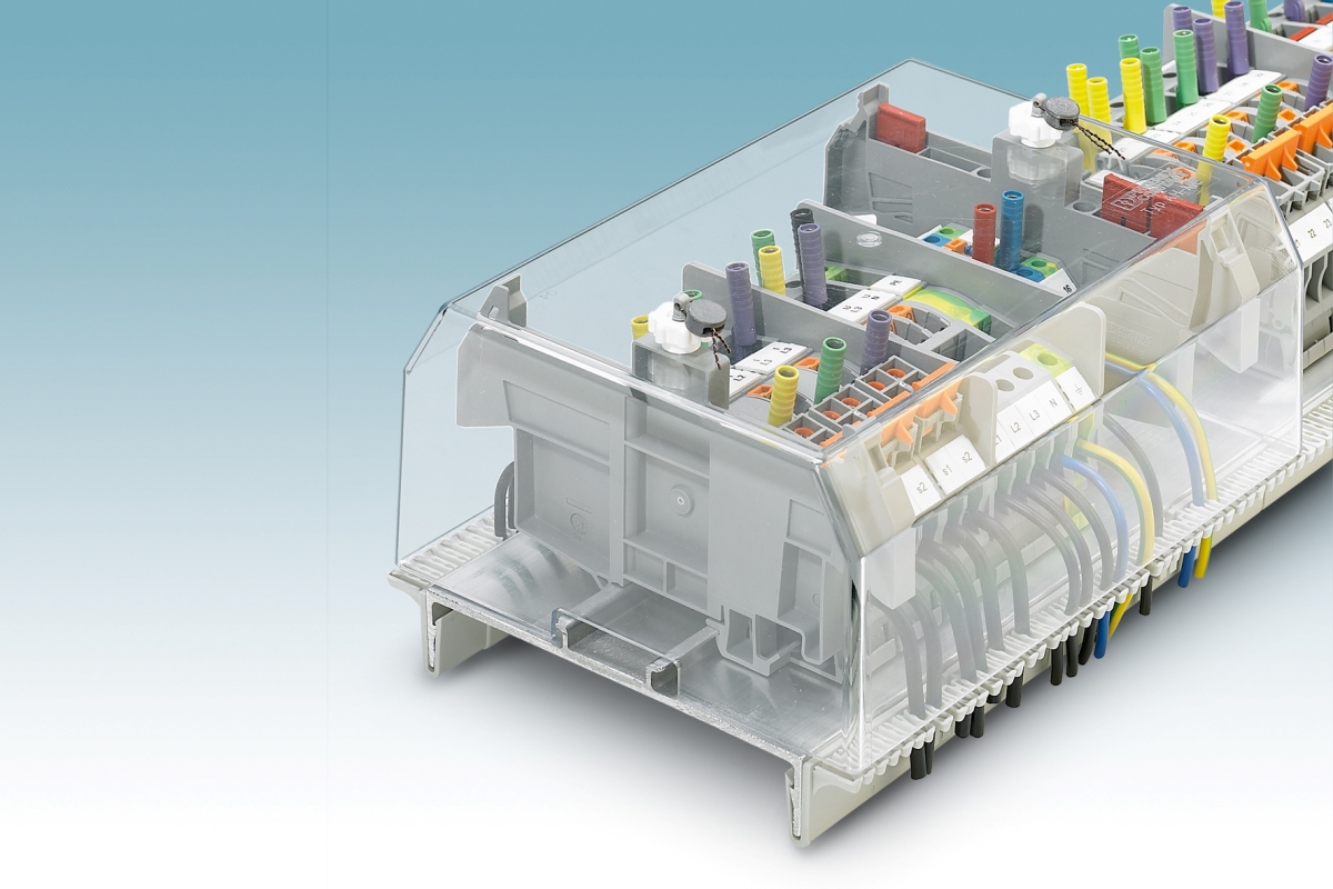 Rys. 1. Złączki rozłączalne do przekładników oferują wysoką uniwersalność dla niemal wszystkich układów połączeń Rys. 1. Złączki rozłączalne do przekładników oferują wysoką uniwersalność dla niemal wszystkich układów połączeń