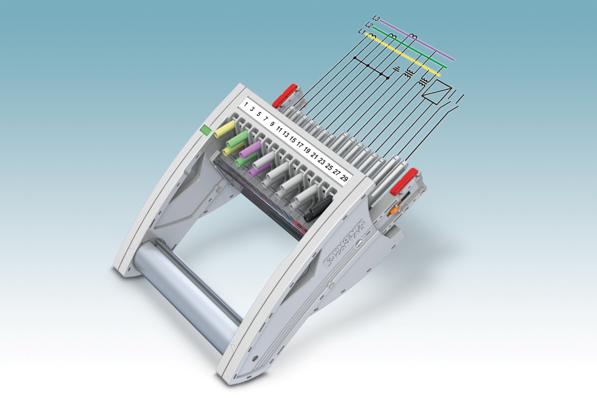 Rys. 5. Różne długości pinów styków umożliwiają uzyskanie w modułowym wtykowym systemie pomiarowym dowolnej kolejności łączenia Rys. 5. Różne długości pinów styków umożliwiają uzyskanie w modułowym wtykowym systemie pomiarowym dowolnej kolejności łączenia
