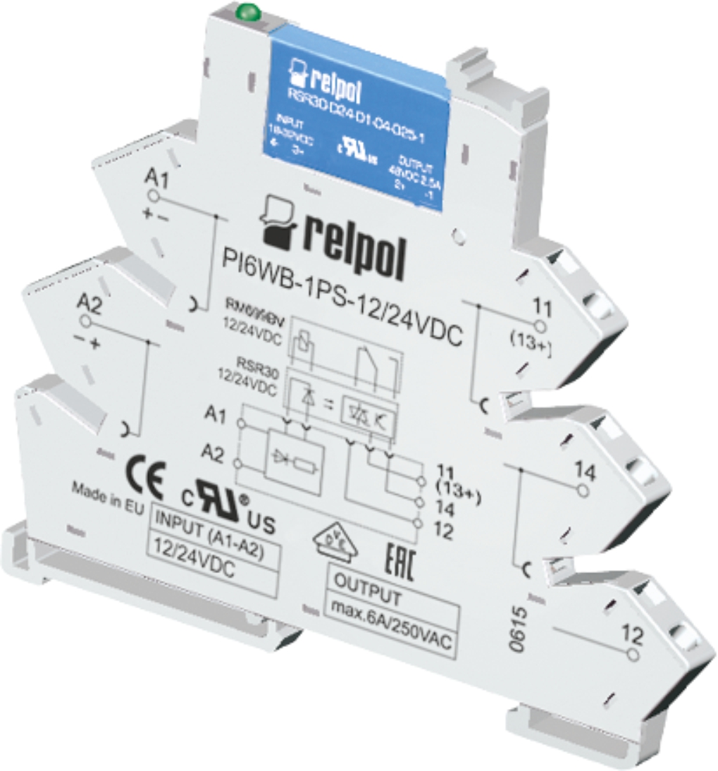 Przekaźnik interfejsowy RELPOL PIR6WB
