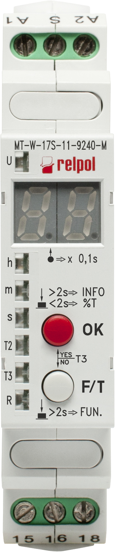 Przekaźnik MT-W-17S-11-9240-M - widok z przodu