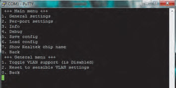 Rys. 10. Podmenu General settings