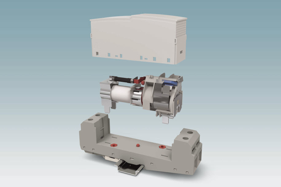FLT-SEC-HYBRID jest pierwszym wtykowym ogranicznikiem typu 1 ze zintegrowanym bezpiecznikiem dobezpieczającym w połączeniu z iskiernikiem dużej mocy bez prądu następczego. FLT-SEC-HYBRID jest pierwszym wtykowym ogranicznikiem typu 1 ze zintegrowanym bezpiecznikiem dobezpieczającym w połączeniu z iskiernikiem dużej mocy bez prądu następczego.