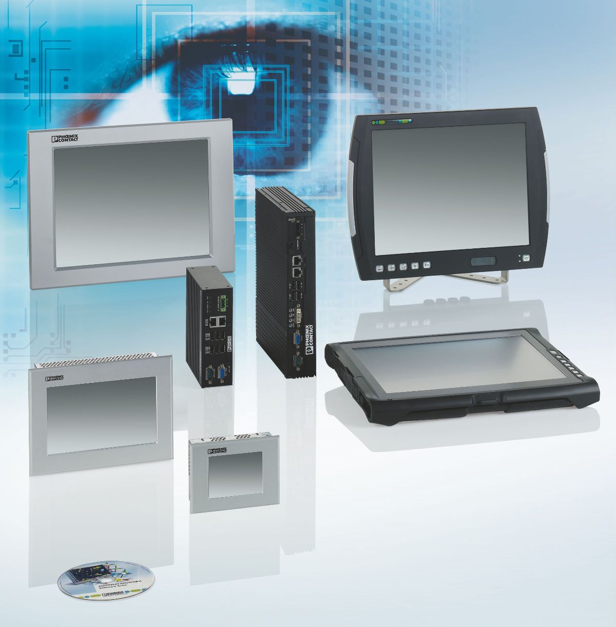 Rys. 4. Rozszerzenie perspektyw w automatyce dzięki przemysłowym komputerom przemysłowym firmy Phoenix Contact do wszystkich zastosowań. Rys. 4. Rozszerzenie perspektyw w automatyce dzięki przemysłowym komputerom przemysłowym firmy Phoenix Contact do wszystkich zastosowań.