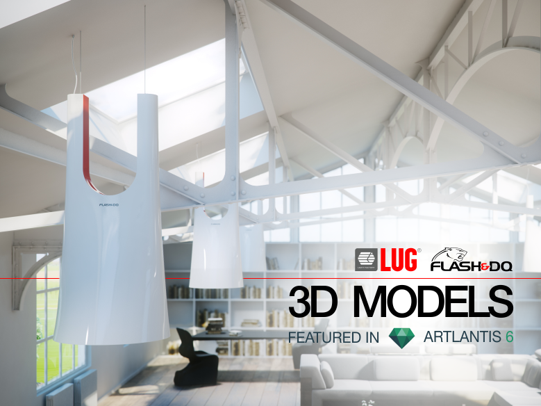 Oprawy LUG Light Factory dostępne w bibliotece Artlantis6 Oprawy LUG Light Factory dostępne w bibliotece Artlantis6