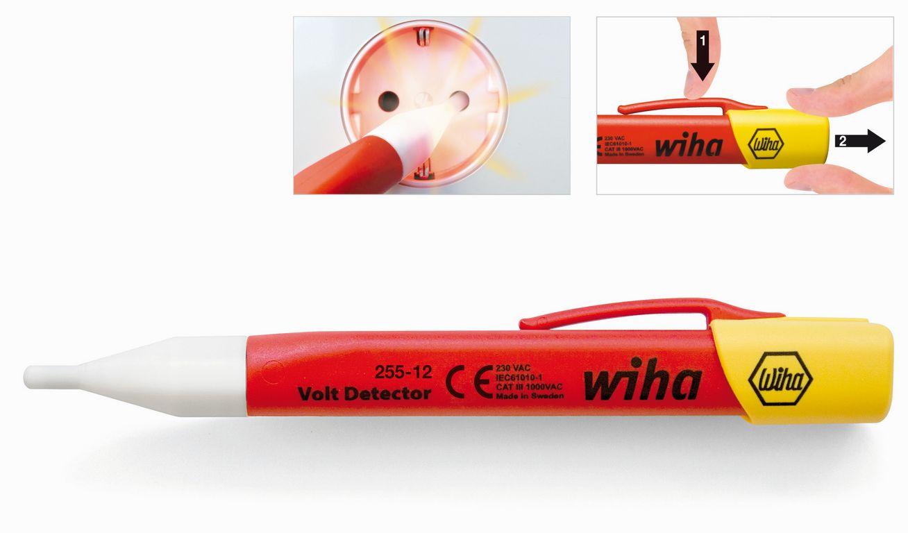 Bezdotykowy próbnik napięcia Volt Detector do napięć zmiennych od 230 do 1000 VAC