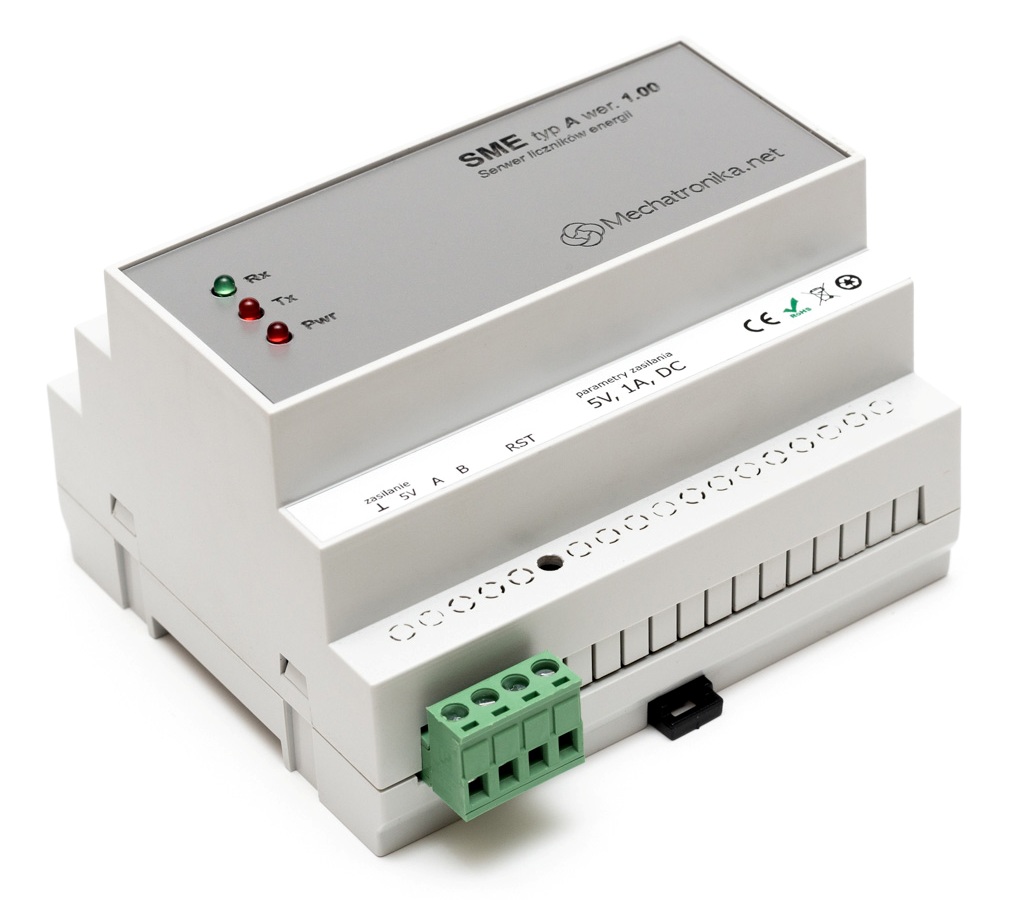 Serwer liczników energii SME typ A wer. 1.00 Serwer liczników energii SME typ A wer. 1.00