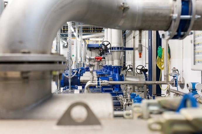 Oczyszczalnia przy zakładzie produkcyjnym Mars w Janaszówku