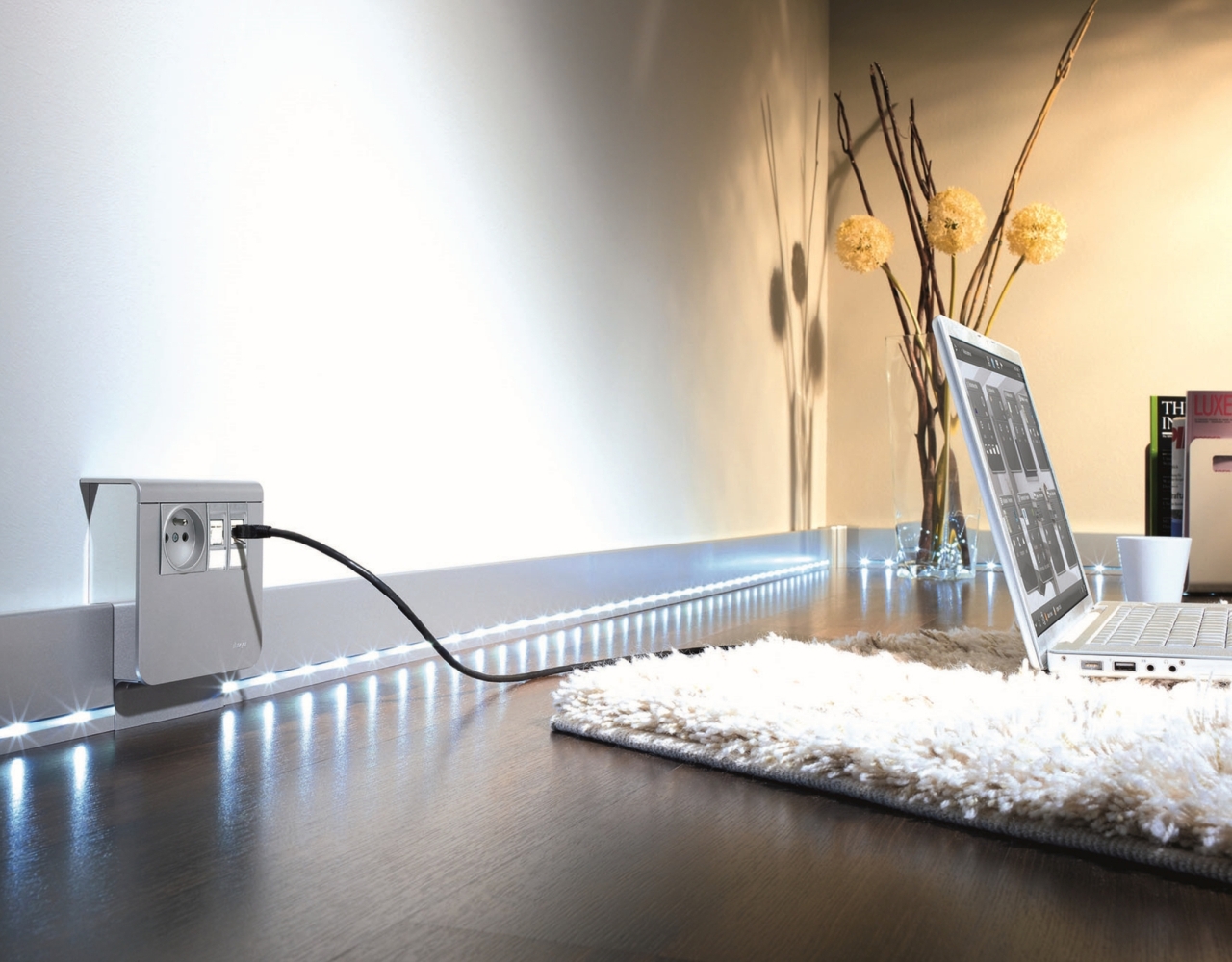 Elektroinstalacyjne listwy przypodłogowe tehalit.SL firmy Hager elektroinstalacyjne listwy przypodłogowe tehalit.SL firmy Hager