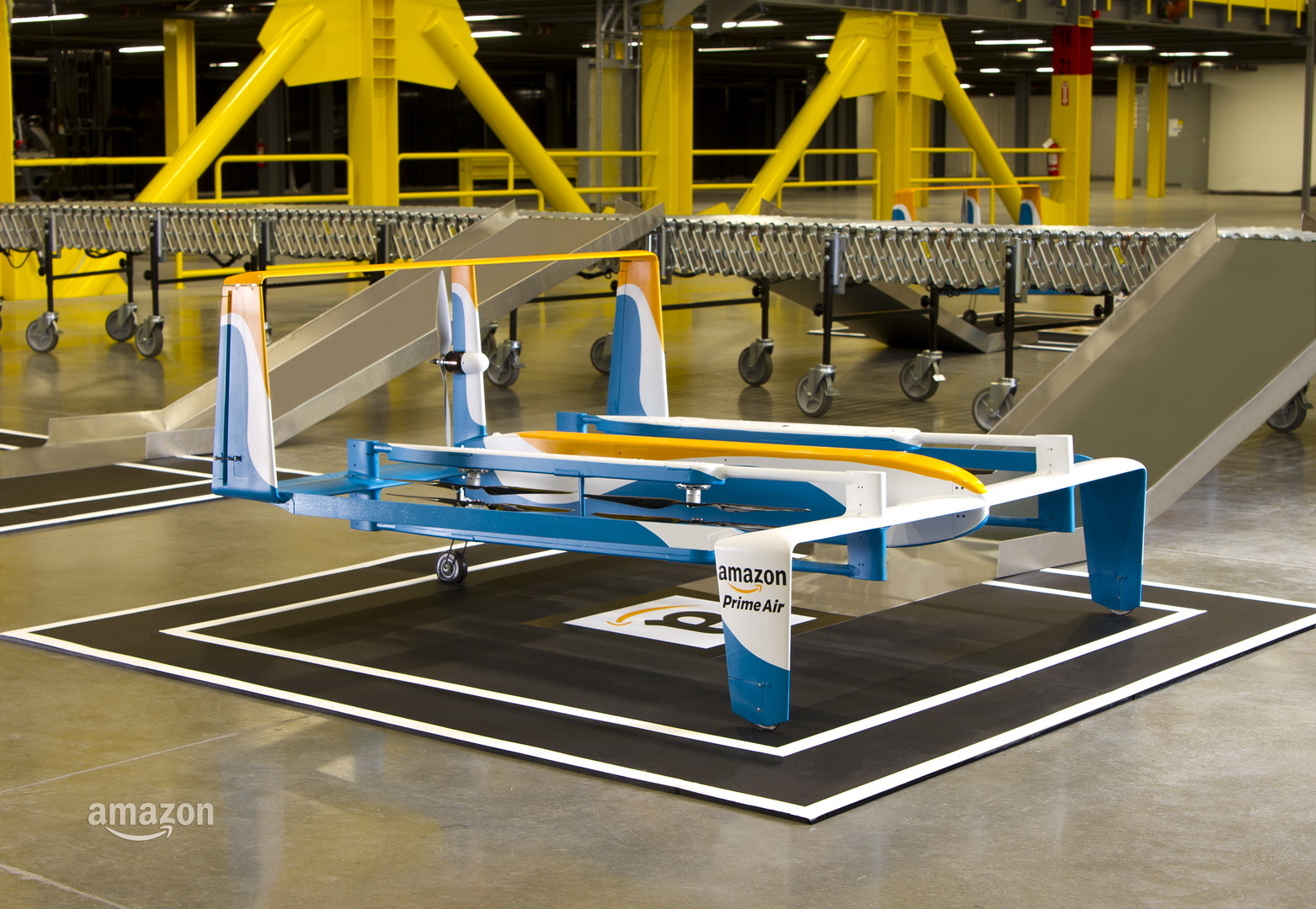 Komercyjne drony Amazon Prime Air Komercyjne drony Amazon Prime Air