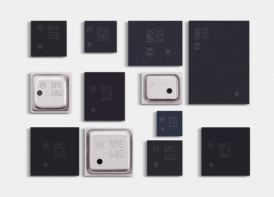 Firma Bosch Sensortec jest liderem rynku i produkuje wiele rodzajów sensorów mikromechanicznych do różnorodnych zastosowań.