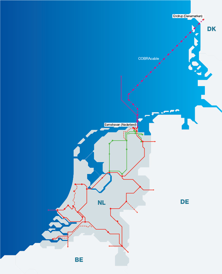 Podwodne połączenie energetyczne COBRAcable pomiędzy Holandią a Danią Podwodne połączenie energetyczne COBRAcable pomiędzy Holandią a Danią