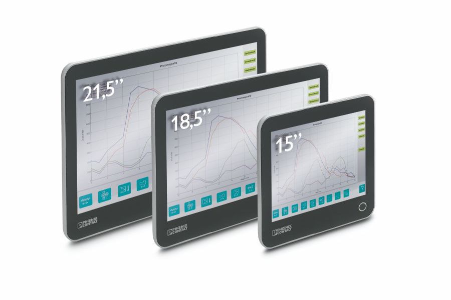 Przemysłowe komputery panelowe posiadają wyświetlacze o rozmiarach od 15 do 21.5 cali, co gwarantuje ich szeroki zakres zastosowań. Przemysłowe komputery panelowe posiadają wyświetlacze o rozmiarach od 15 do 21.5 cali, co gwarantuje ich szeroki zakres zastosowań.